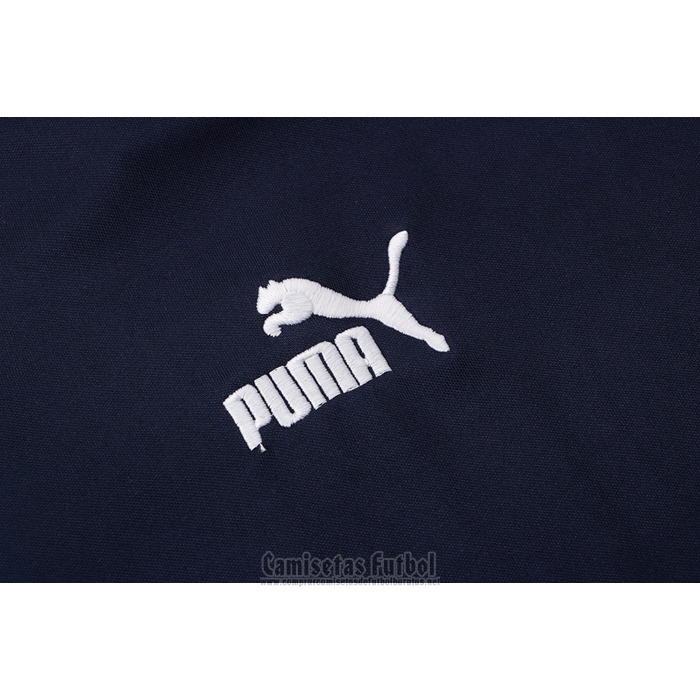 Chandal del Manchester City Manga Corta 2021-2022 Azul
